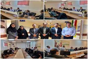 بازدید نماینده هیأت رئیسه دانشگاه علوم پزشکی شیراز از شبکه بهداشت و درمان شهرستان سروستان