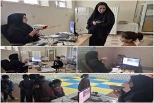 غربالگری تنبلی چشم کودکان ۳ تا ۶ سال در شهرستان سروستان 