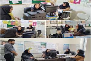بازدید کارشناسان ستادی از خانه‌های بهداشت سیف‌آباد و بکت