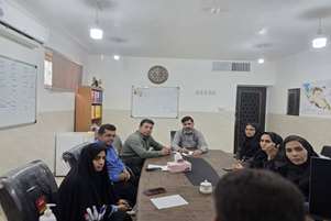 برگزاری جلسه کمیته درون‌ بخشی مدیریت بحران در شبکه بهداشت و درمان سروستان