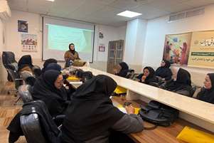 برگزاری دوره ۲۰ ساعته آموزش ترویج تغذیه با شیر مادر در شهرستان سروستان
