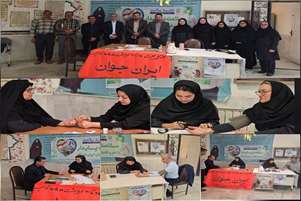 برپایی میز خدمت سلامت در دانشگاه آزاد اسلامی سروستان همزمان با هفته ملی سلامت،جمعیت وفشارخون