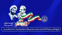 پیام تبریک معاون بهداشت و رئیس مرکز بهداشت شهرستان سروستان به مناسبت هفته دولت