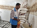 کلرسنجی آب آشامیدنی در شرایط جنگی توسط  کارشناسان بهداشت محیط شبکه بهداشت و درمان شهرستان سروستان