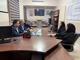 بازدید رئیس قطب سروستان از بیمارستان و شبکه بهداشت و درمان خرامه