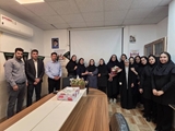 تجلیل از تلاش کارشناس آمار و آموزش ضمن خدمت شبکه توسط سرپرست و معاون شبکه بهداشت و درمان شهرستان سروستان در طول زمان خدمت