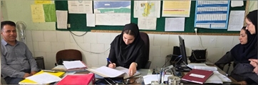 بازدید تیمی کارشناسان شبکه بهداشت و درمان سروستان از خانه بهداشت محمودآباد
