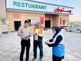 تشدید نظارت‌های بهداشتی در محور مواصلاتی مهارلو؛ ۸.۵ کیلوگرم مواد غذایی فاسد معدوم شد